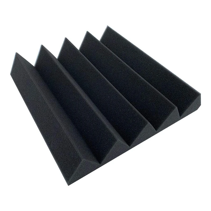

3D Soundproof Sponge Sticker,Five Slots Acoustic Foam Panel Stop Absorption Studio Ktv Sound For Home Decor Art Bedroom Bathro
