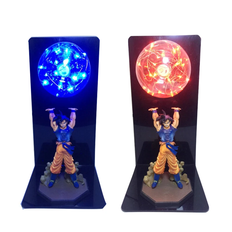 Весь набор Dragon Ball Son Goku Strength bombes Ночная лампа Luminaria детский домашний декоративный, настольный, светодиодный светильник для мультипликационных игрушек, подарок светодиодный