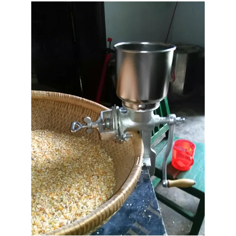 Manual Poppy Mill Grain Seeds Mill Hand Operated Nut Grinder and Spice Grinder
