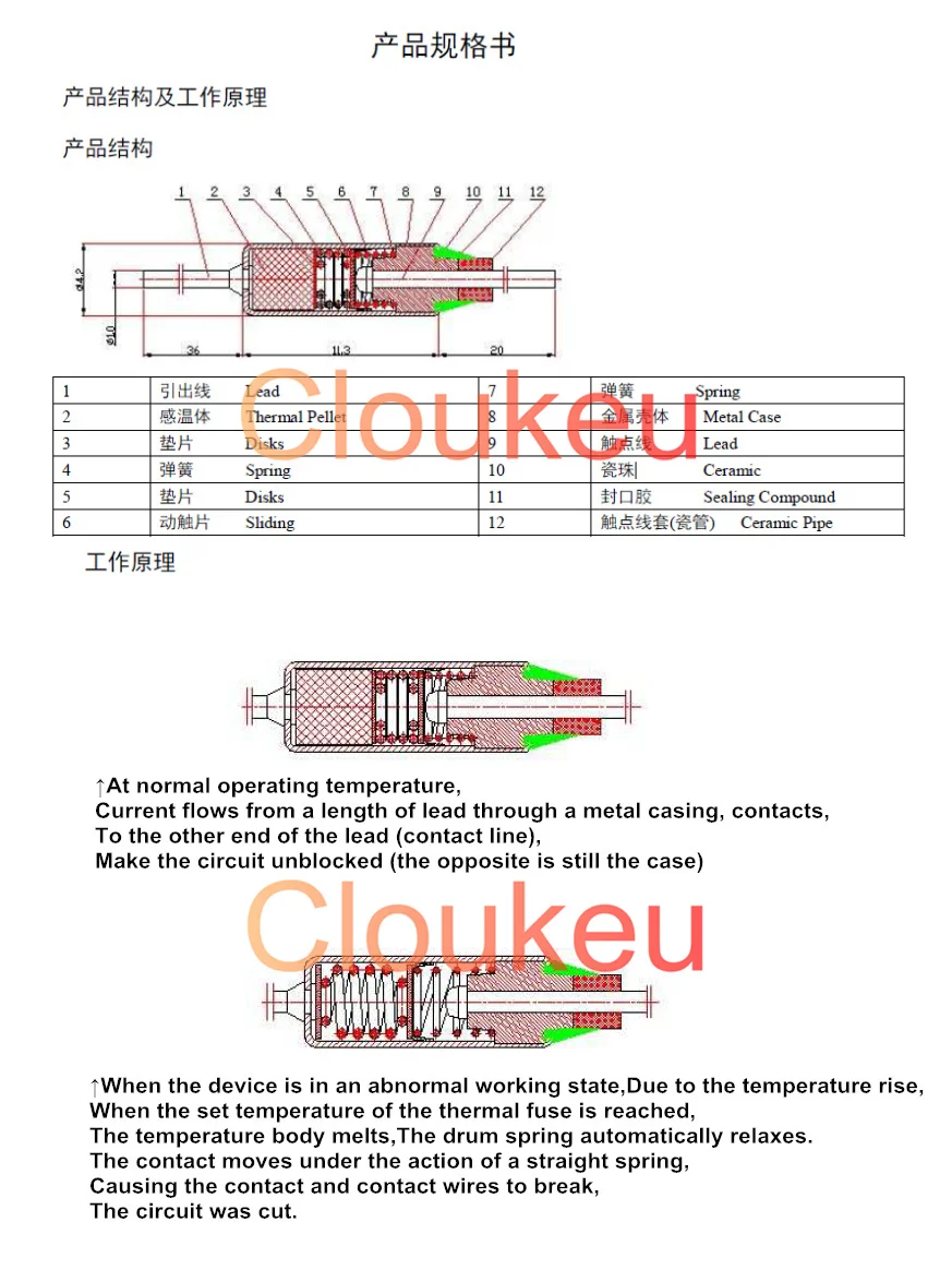 10 шт. RY/Tf металлический температурный предохранитель 10A/15A250V 117/120/121/125/126/128/130/133/135/139/140/141/142/144/145/ /150/152C