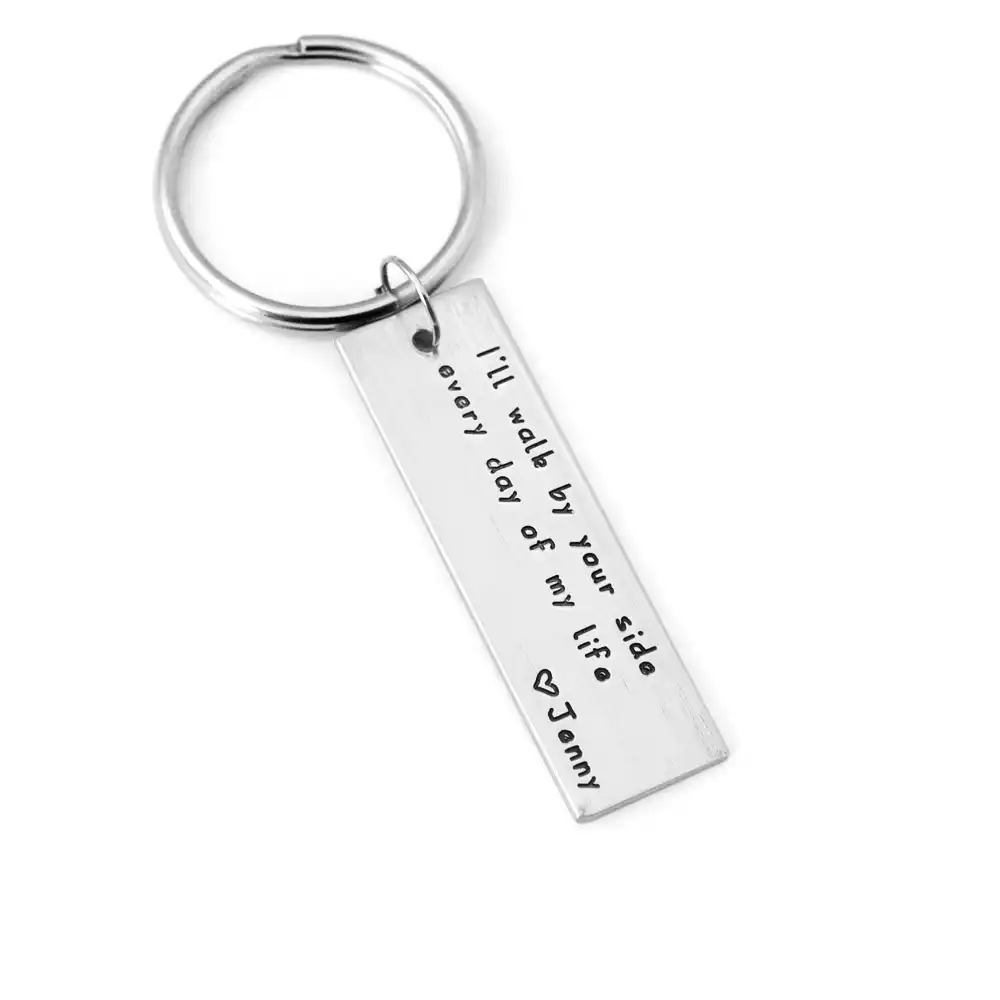 personalised keyrings for boyfriend