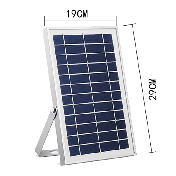 

Solar Flood Lights 54 LED 500 Lumens 6W Solar Panel Outdoor Solar Light Waterproof Security Light for Garden Garage Lawn Pool