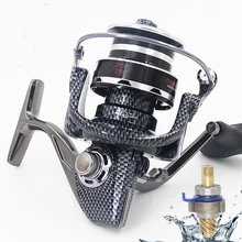 12+ 1BB 5,2: 1 полностью металлическая спиннинговая Рыболовная катушка карп окунь морская катушка рыбацкой Удочки снасти DT4000-7000 игра маленькая длинная съемка DT