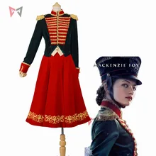 Фильм «Щелкунчик и четыре мира», косплей, принцесса Клара, платье для косплея, модная униформа, костюм для девочек, женская красная юбка