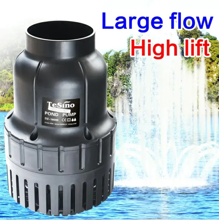 DZ series large flow fishpond pump Power-saving filter circulating wat pump for outdoor fish pond Fish pond submersible pump - Цвет: DZ-26000