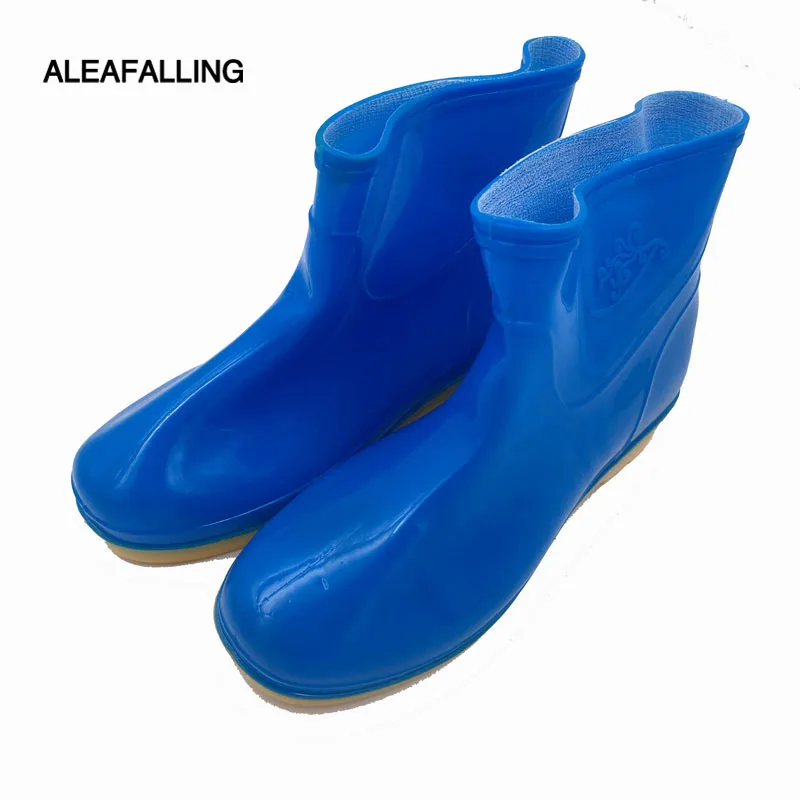 

Aleafalling spring boots brand design rain boots student rain boots shoes woman solid rubber waterproof school walkin botas w091