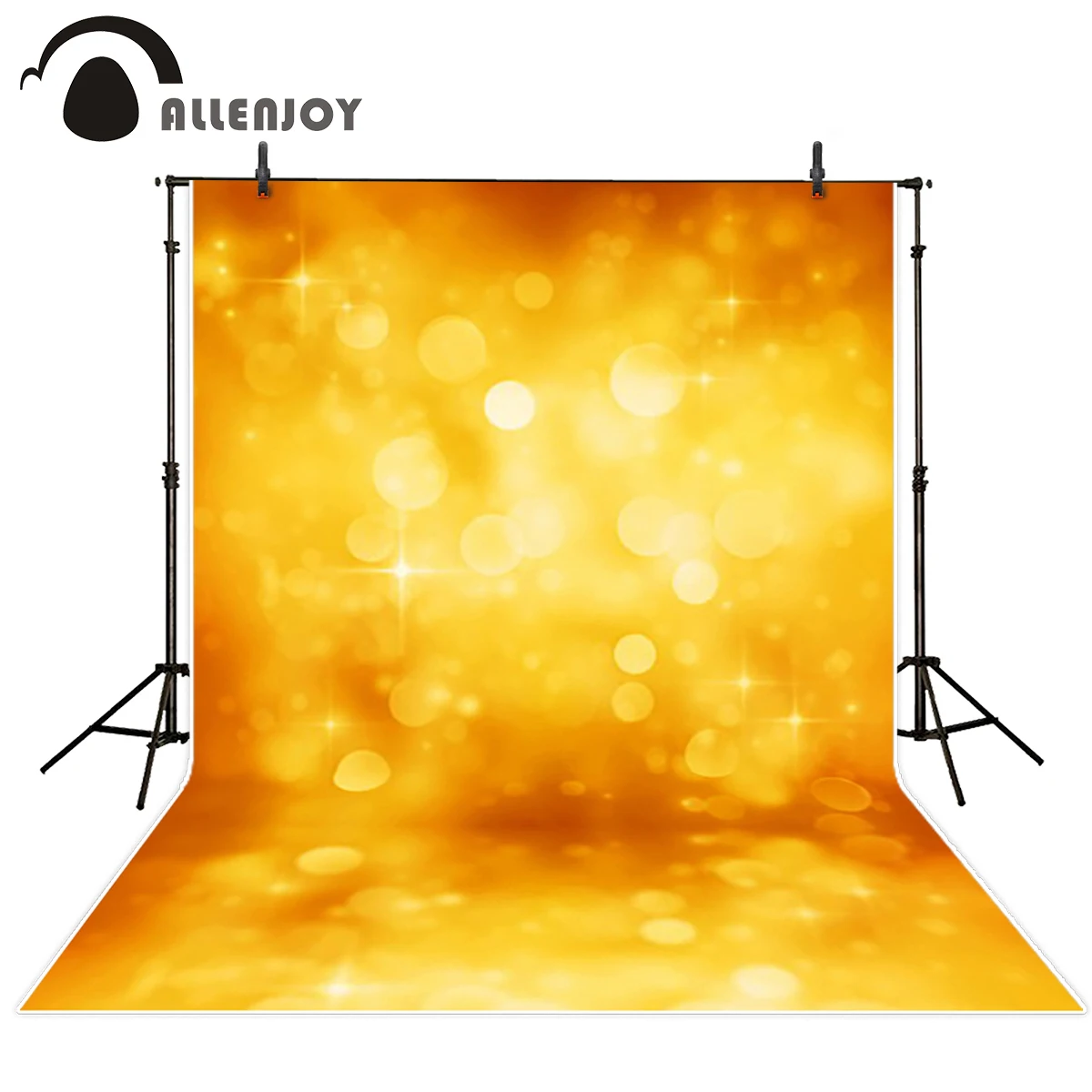 

Allenjoy Background for photo Golden shiny bokeh bubbles Camera photography Background for photo studio backgrounds for kids
