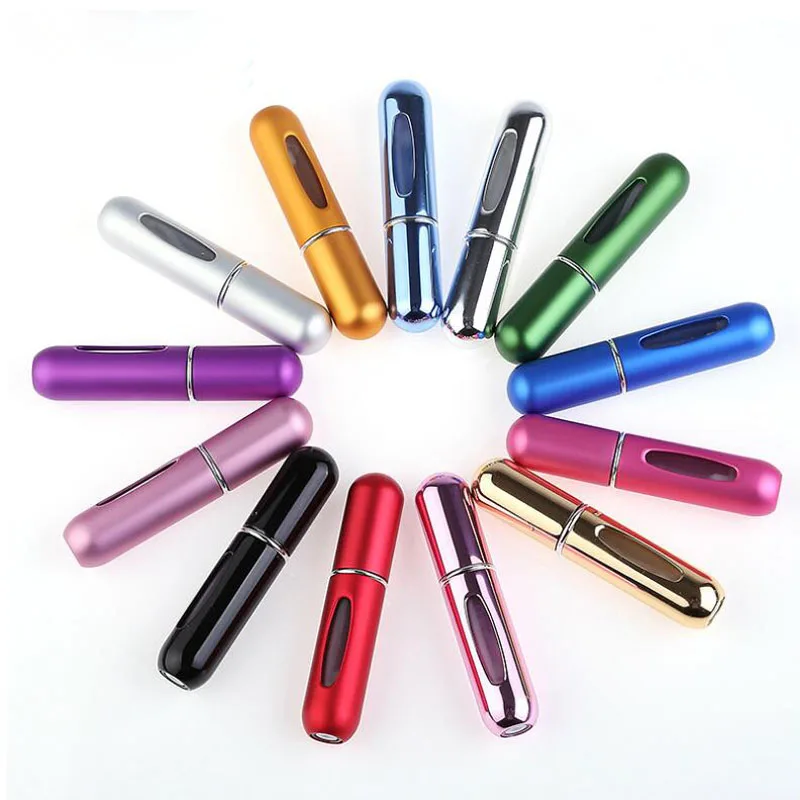 

5ML Refillable Mini Portable Travel Bottom Can Be Filled Perfume Atomization Bottle Perfume Bottle Spray Air Pump DropShipping