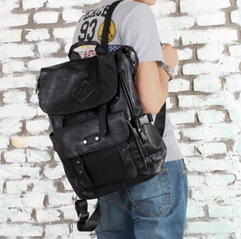

etn bag brand high quality hot popular man leather backpack