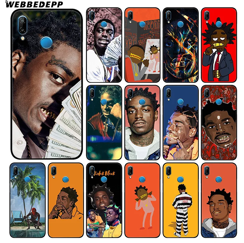 WEBBEDEPP Kodak черный рэп мягкий чехол для Huawei P30 P20 Pro P10 P9 Lite 2017 P Smart 2019 &amp Nova 3 3i Y9 |