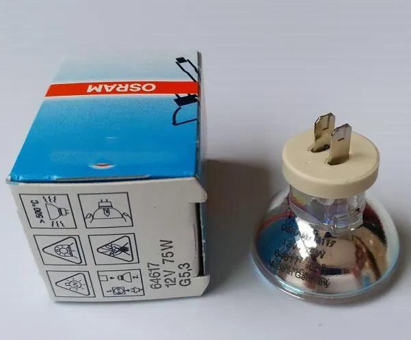 

For 2PSC Dental lamp G5.3-4.8 lampbase,OSRAM 64617 PH 13865 12V75W 64624 12V100W bulb socketholder,12V 75W 100W lampholder