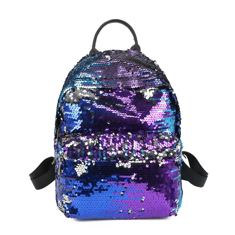 

Bling Studen School Bag Hot Sale Women Backpack Sequins School Back Pack New Fashion Female High Quality holographic Travel Bag