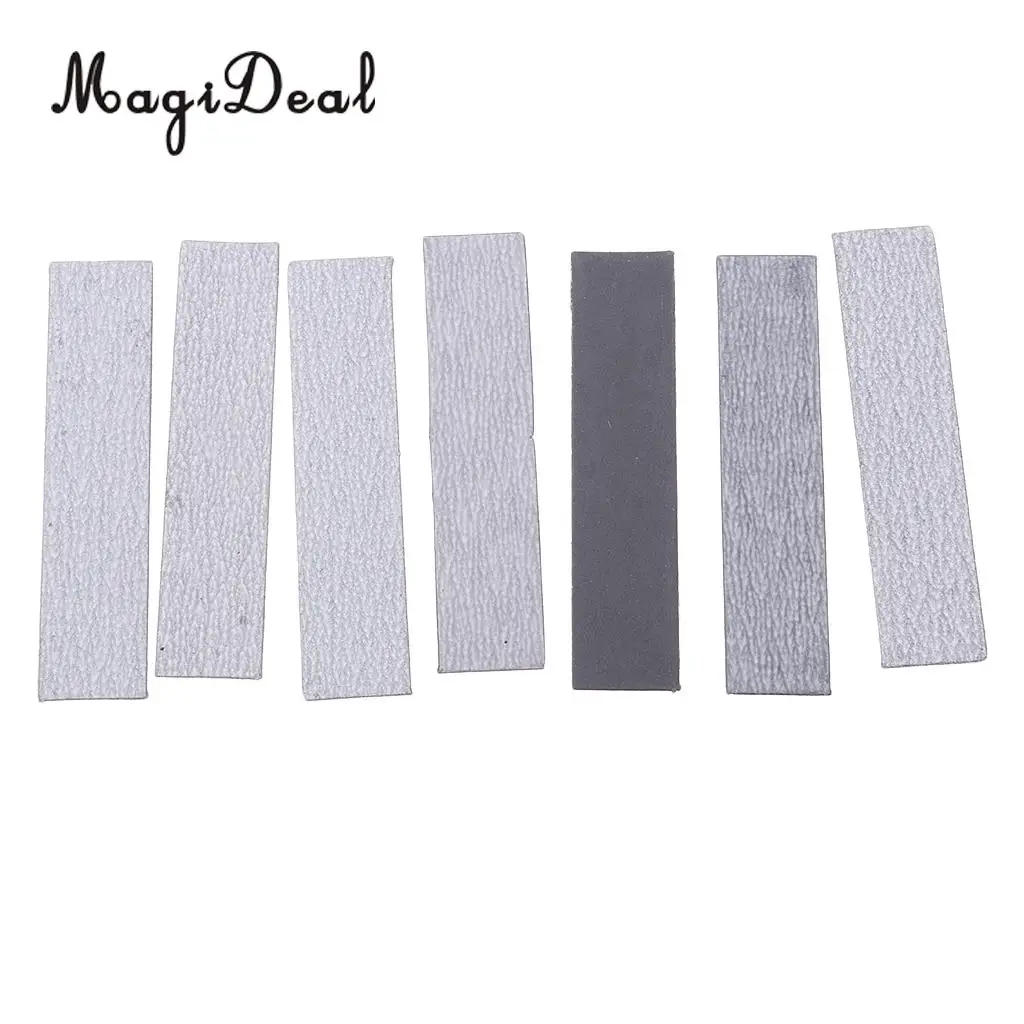 Hobby Model Tools Polishing Sander w/ 7 Type Sandpapers for Plastic Model Arts Crafts Surface Grinding Plane Gundam DIY Acc