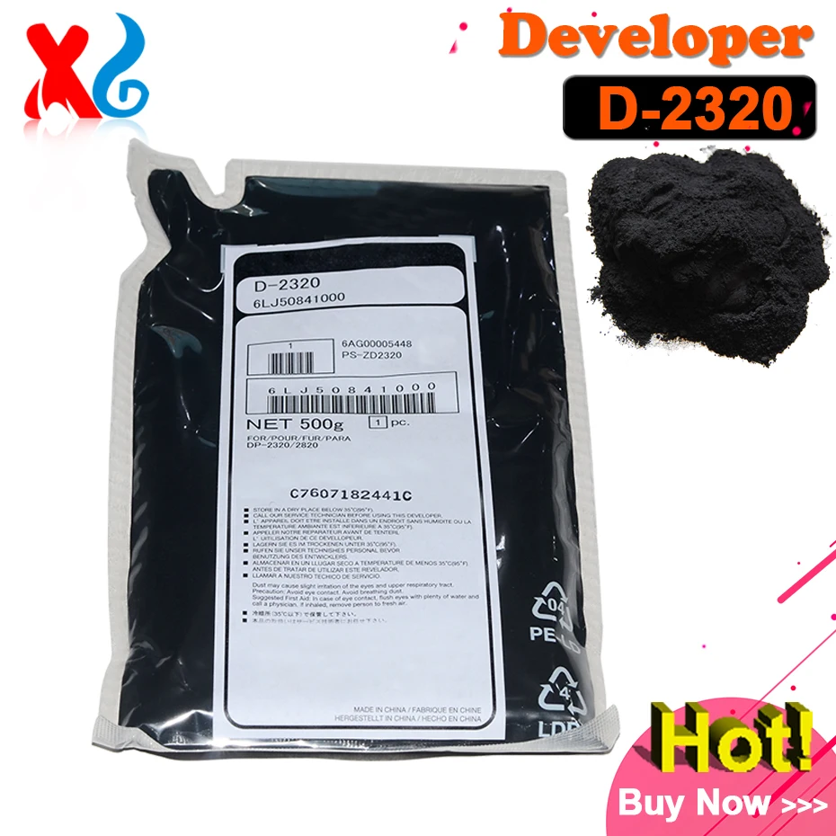 

1X OEM Developer Replacement for Toshiba E STUDIO 163 165 166 167 181 182 223 200L 202L 203 203L 205 206 207 233 6LJ50841000