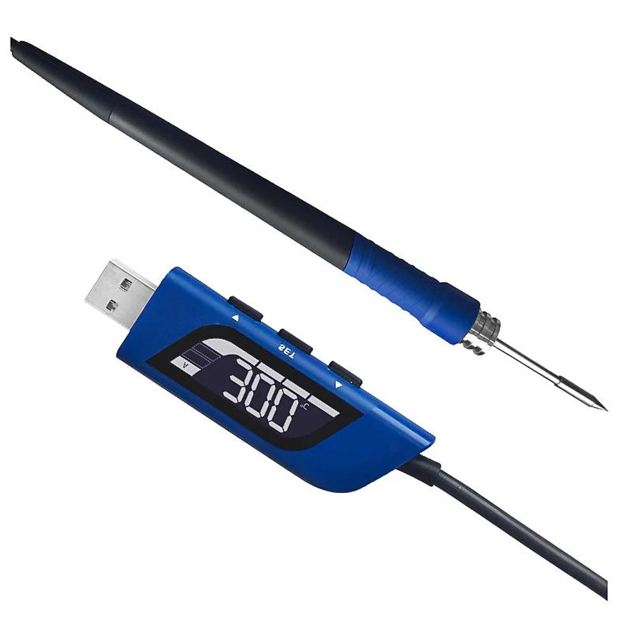 ATTEN 스마트 휴대용 GT-2010, USB 납땜 인두, 고품질 및 디지털 LED 디스플레이, 5V 2A