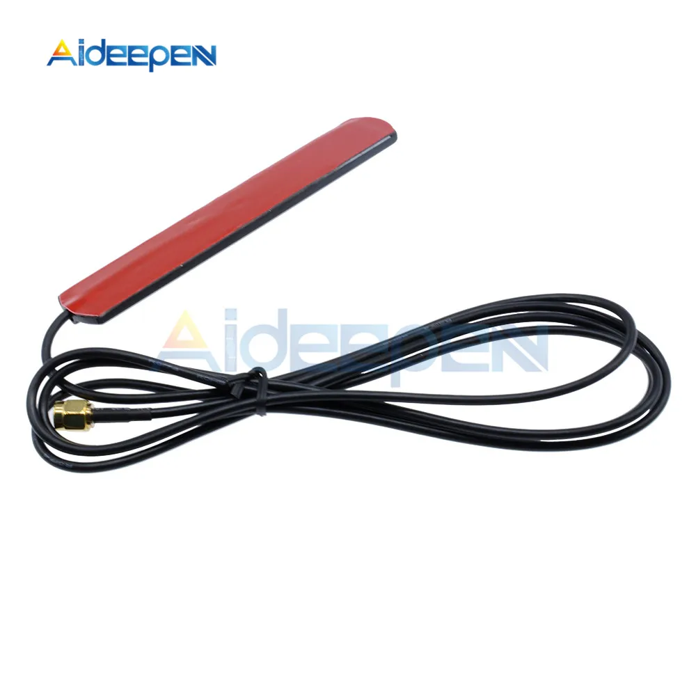 433MHZ 2.5dBi Male Plug Connector GPRS GSM Adhesive Patch Aerial Antenna | Инструменты
