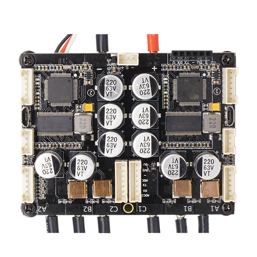 FLIPSKY ESC V4.2 плюс двойной FSESC4.20 100A ESC с BEC радиатора комбинированный набор для электрического Скейтборда для RC модели детали для игрушек