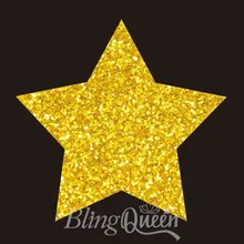BlingQueen 12 шт./партия пользовательские корейские блестящие виниловые наклейки переводят дизайн звезды, цвета и размеры могут быть настроены