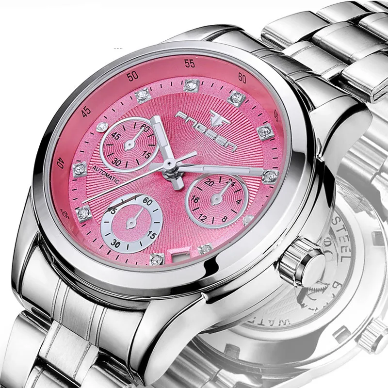 

Women Watches Women Wristwatch Female Automatic Wrist Watch Mechanical Watches Relogio Feminino Clock Ladies Watch Waterproof