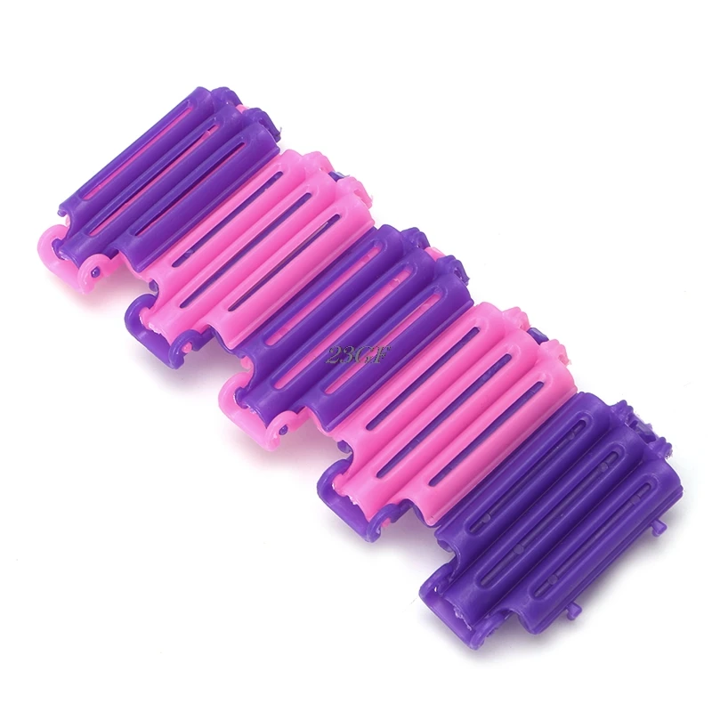 

2017 1Pack Hairdressing Styling Wave Perm Rod Corn Hair Clip Curler Maker DIY modeling Hairdressing Tool JUL31_50