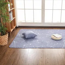 Простые Противоскользящие коврики для спальни из хлопка и саржи с принтом, дизайн ковров, четыре сезона, тканевые ковры, коврики могут быть выполнены по индивидуальному заказу