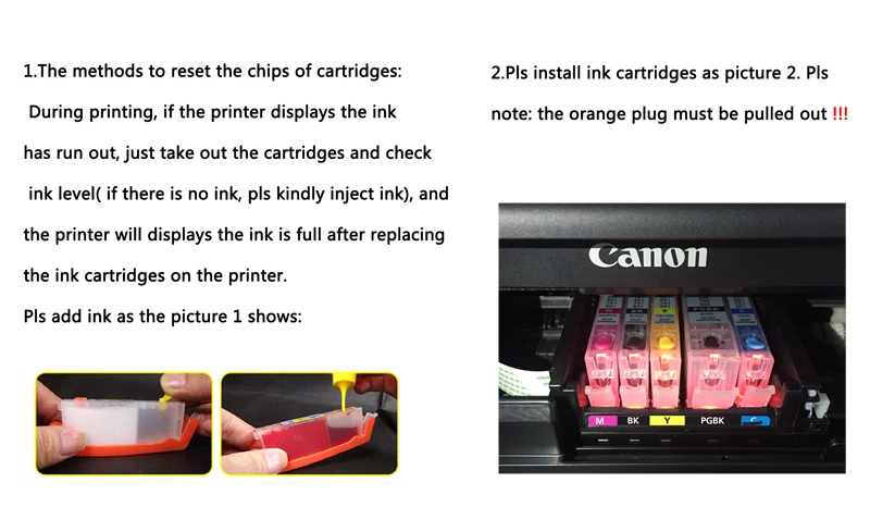 5 шт. pgi-150 cli-151 многоразового картридж для Canon PIXMA IP7210 MG5410 mx721 mx921 mg5510 ix6810 с ARC чипов pgi150