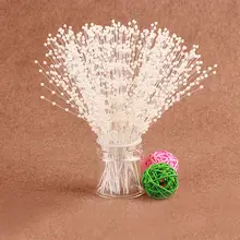 Valentinstag 100PSC/pack hochzeitstorte topper dekorative mittelstücke künstliche blumen Perle kette hochzeit dekoration handwerk