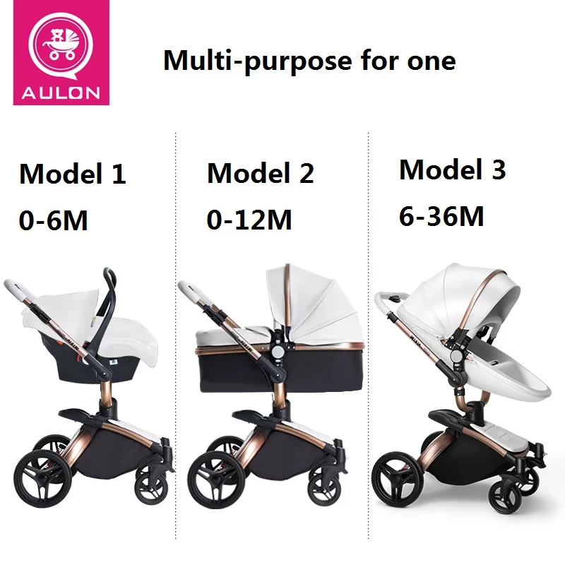 aulon kinderwagen 3 in 1