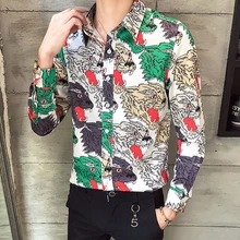 Повседневное с длинным рукавом Европа Стиль Slim Fit Топ рубашки