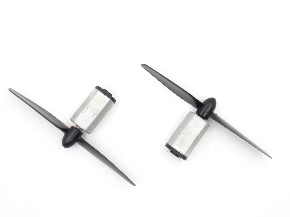 

A pair of high magnetic N30 motor 4 axis aircraft Mini glider small motor propeller set motor driver module