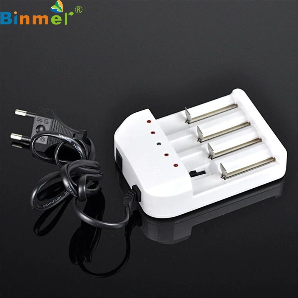 

Universal i4 Intelligent Li-ion/NiMH 18650/26650/AA/AAA Battery Charger 4 Output EU Plug Oct14