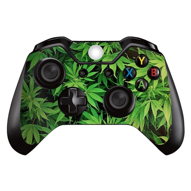 Leaves Vinyl Decal Skin Sticker For Microsoft Xbox One/Slim Controller Protective Cover Sticker For Xbox One Gamepad Skin
