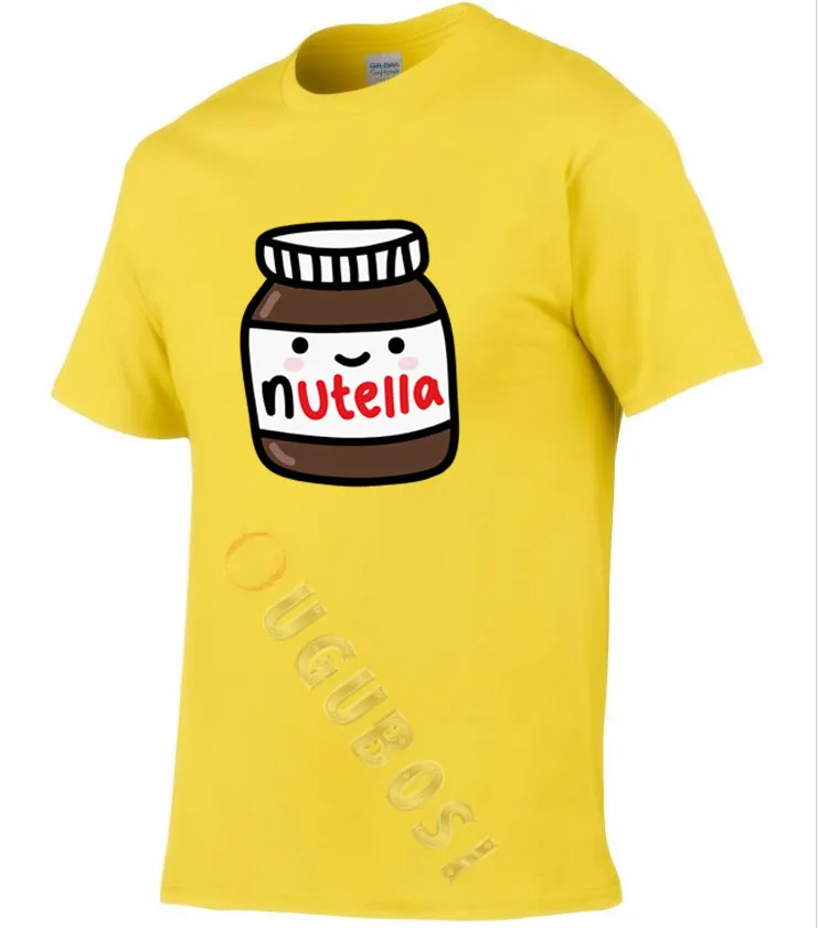 

2019 free shipping NUTELLA JUMPER T-SHIRT PRINT TRENDY INDIE DOPE STYLE UNISEX