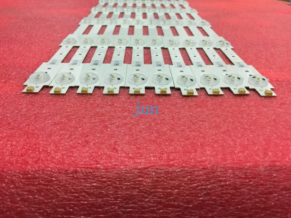 

30pcs 32'' 562mm*20mm 6leds LED Backlight Lamps Strips 2013CH320 LVED 3228 w/ Optical Lens Fliter for TV Monitor Panel New