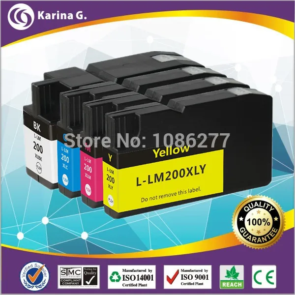 4X совместимый картридж 200XL для Lexmark Pro4000 Pro5500 | Компьютеры и офис