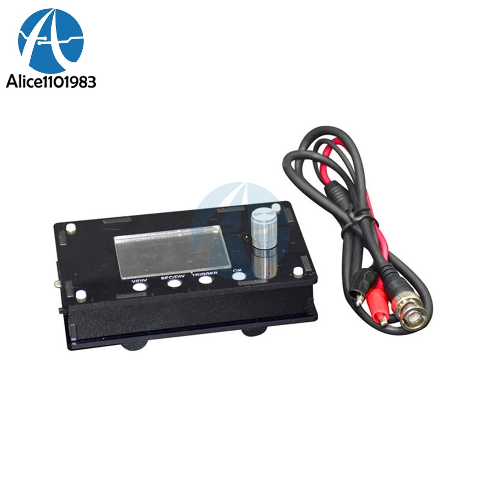 

DSO328 2.4 Inch TFT LCD Atmega328p Mini Digital Handheld Oscilloscope SMT32 12-Bit Probe BNC Beyond DSO138 DSO311 DC 9V