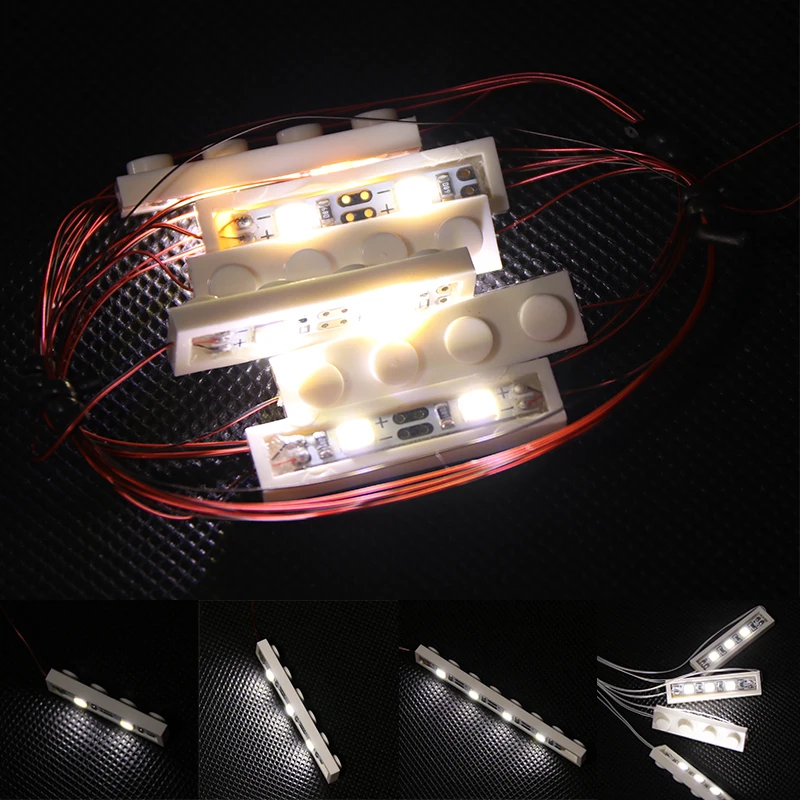 

6 in 1 set LED Light for Lego 10220 42083 Building Block Compatible 21001 20001 creator City house Technic Car Battery Box Toys