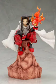

Shaman King Haou Asakura Yoh Asakura AMIDAMARU 18CM Action Figure Model Toy