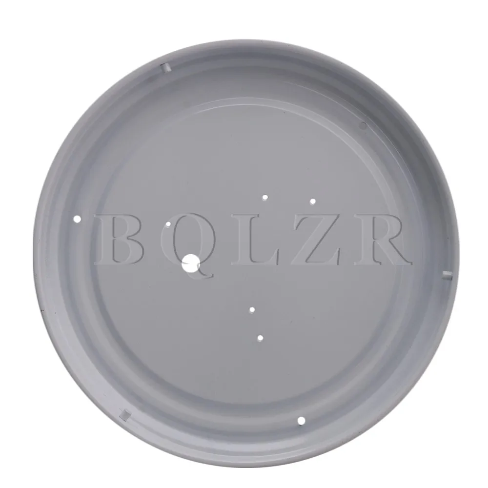 BQLZR 23x2,1 см с круглым белым циферблатом и потолочный светильник раковина крепление с металлической пластиной шасси установки домашнее украшение набор аксессуаров 10