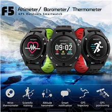NO.1 F5 Smart Watch IP67 Heart Rate Monitor GPS Multi-Sport Mode OLED Altimeter Bluetooth Fitness Tracker Android iOS waterproof
