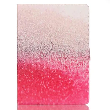 

PU and PC Material Support Protective Cover Case of Red and White Pattern For iPad Air 1