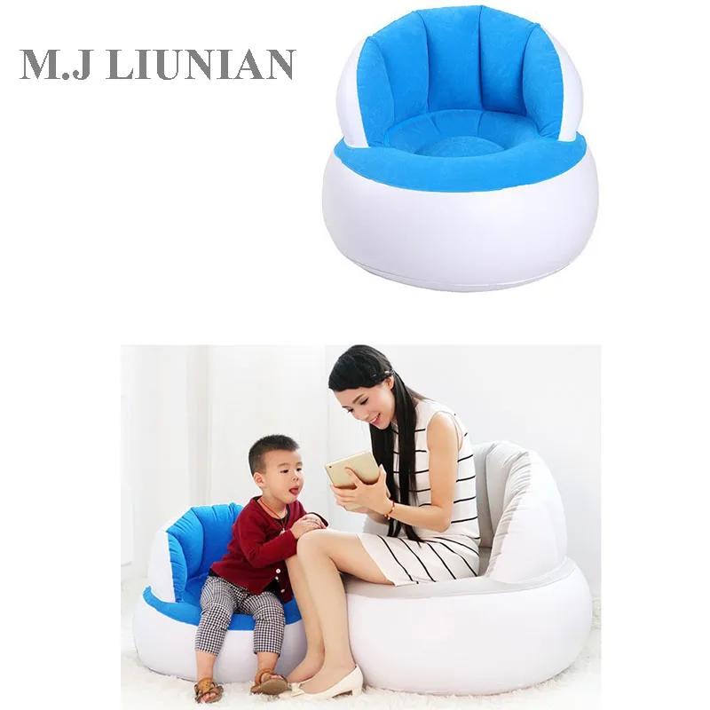 M.J LIUNIAN Baby Inflatable Sofa With Patching Inflated Tools Kids Sofas Newest Babies Seat Chair Infant inflation Bean Bag M.J LIUNIAN Baby Inflatable Sofa With Patching Inflated Tools Kids Sofas Newest Babies Seat Chair Infant inflation Bean Bag
