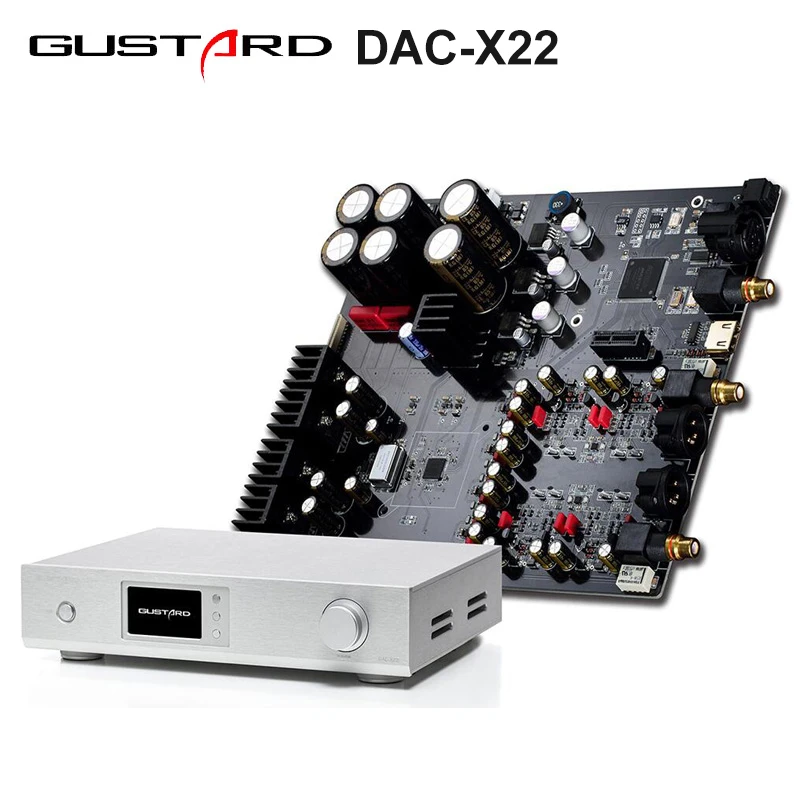 Смартфон GUSTARD DAC X22 ES9038PRO I2S XMOS HiFi PCM384K DSD512|decoder| |