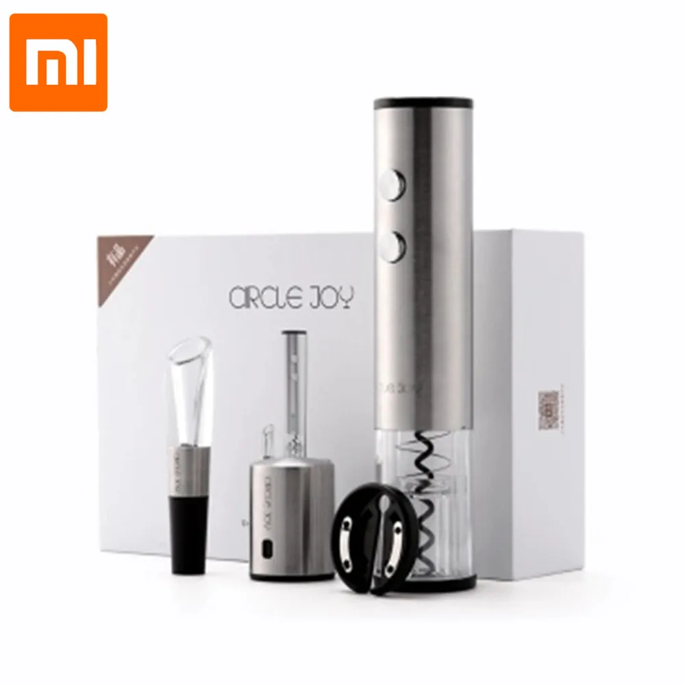 Xiaomi Mijia Circle Joy мини винная пробка из нержавеющей стали новый электрический