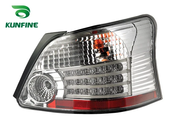 KUNFINE пара автомобильных задних фонарей в сборе для TOYOTA VIOS 2008 2009 2010 2011 2012 2013