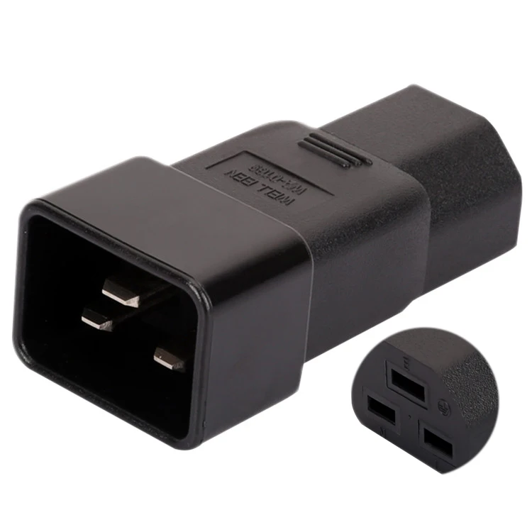 Адаптер переменного тока jorinto IEC 320 C20 в C21 преобразователь 20A 10A 16A разъем питания