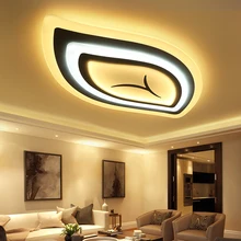 Потолочный светильник для спальни, гостиной, современный потолочный светильник, современный светодиодный акриловый потолочный светильник для спальни