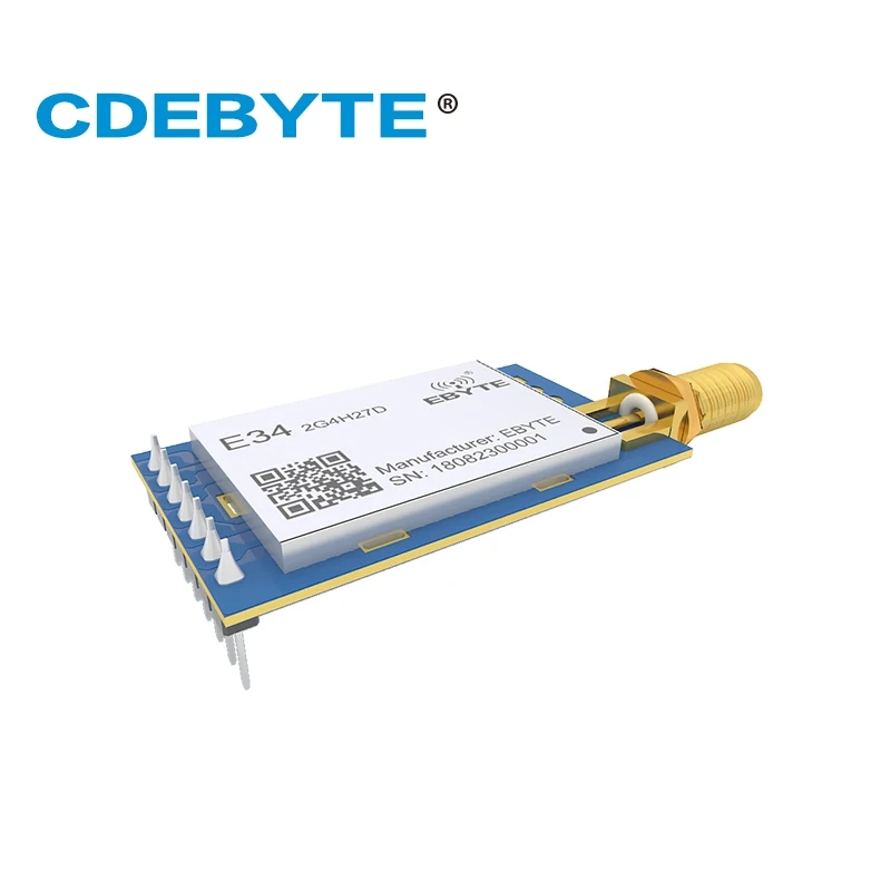 Фоточастота со скачкообразной перестройкой UART nRF24L01P 2 4 ГГц 27 дБм SMA разъем IoT uhf