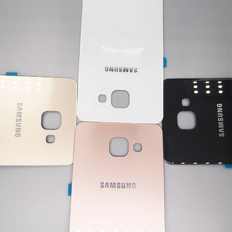Оригинальный чехол для Samsung Galaxy A710 A710F задняя крышка с аккумулятором стеклянный