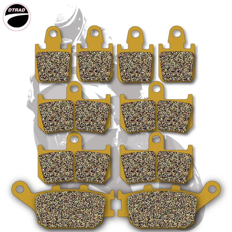 Motorcycle Brake Pads Front+Rear For YAMAHA YZF R1 2007 2014in Brake